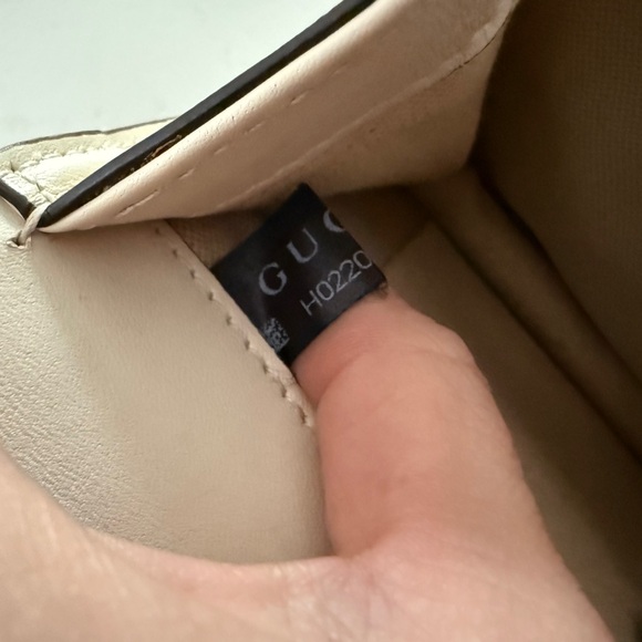 GUCCI Bambbo Dyonisus two-way Handbag Bag Off White/Red/Navy Leather - Picture 11 of 15